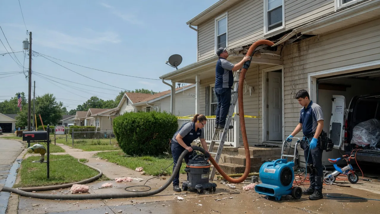 Water Damage Restoration in Ledbetter, KY near me